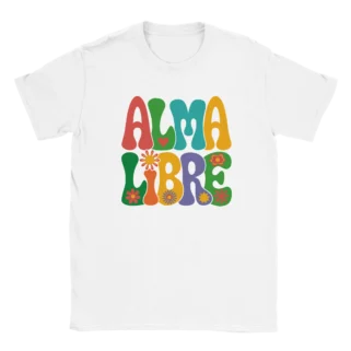 Camiseta "Alma Libre" TG blanco