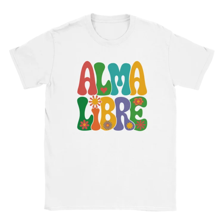 Camiseta "Alma Libre" TG blanco