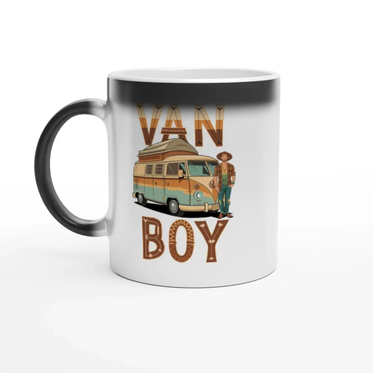 Taza mágica "Van Boy"