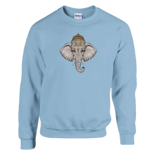 Sudadera "Ganesha" TG celeste