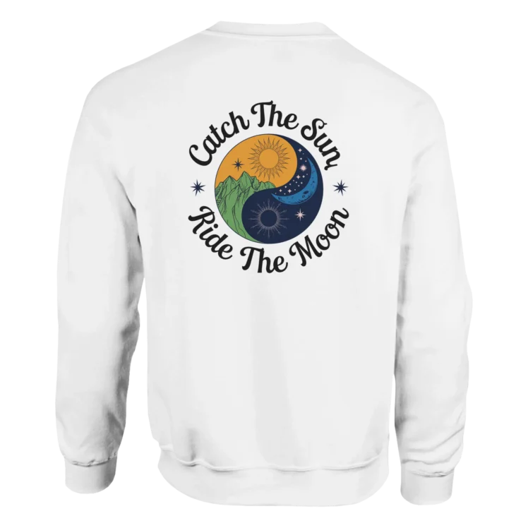 Sudadera "Catch the sun" blanco