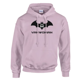 Sudadera "Vanwoman" con capucha rosa