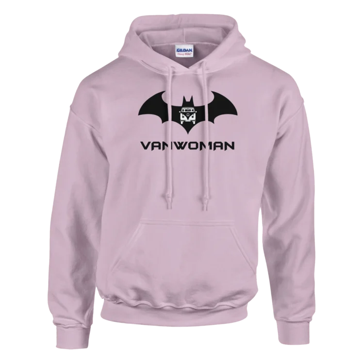 Sudadera "Vanwoman" con capucha rosa