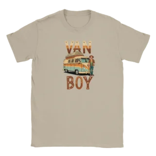 Camiseta "Van Boy" beige