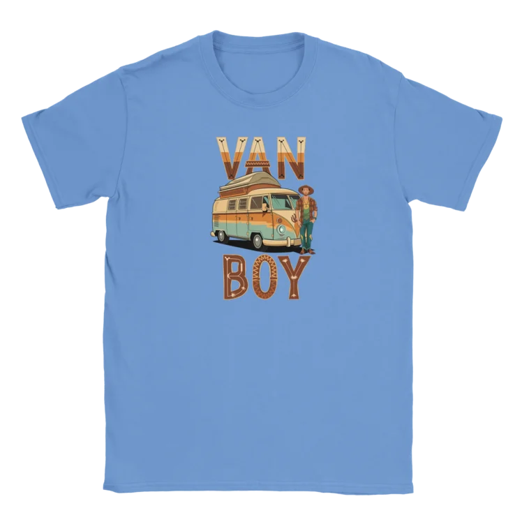 Camiseta "Van Boy" TG azul