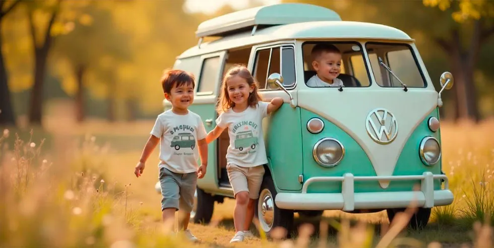 Ropa para niños y niñas camper y van life