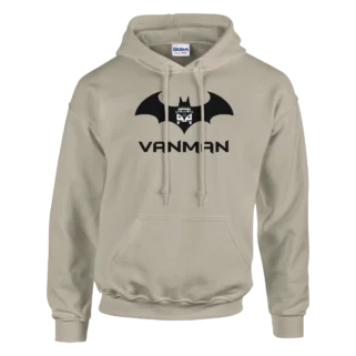 Sudadera "Vanman" con capucha beige