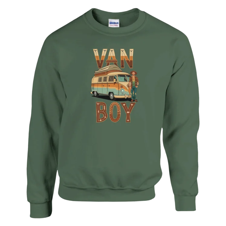 Sudadera "Van Boy" TG militar