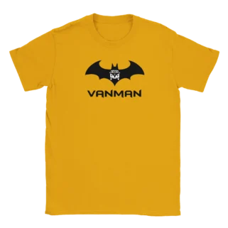 Camiseta "Vanman" mostaza