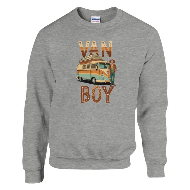 Sudadera "Van Boy" gris